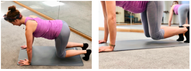Barre exercise modifications 